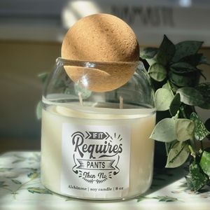If it requires pants...then no! Alchinme Candle